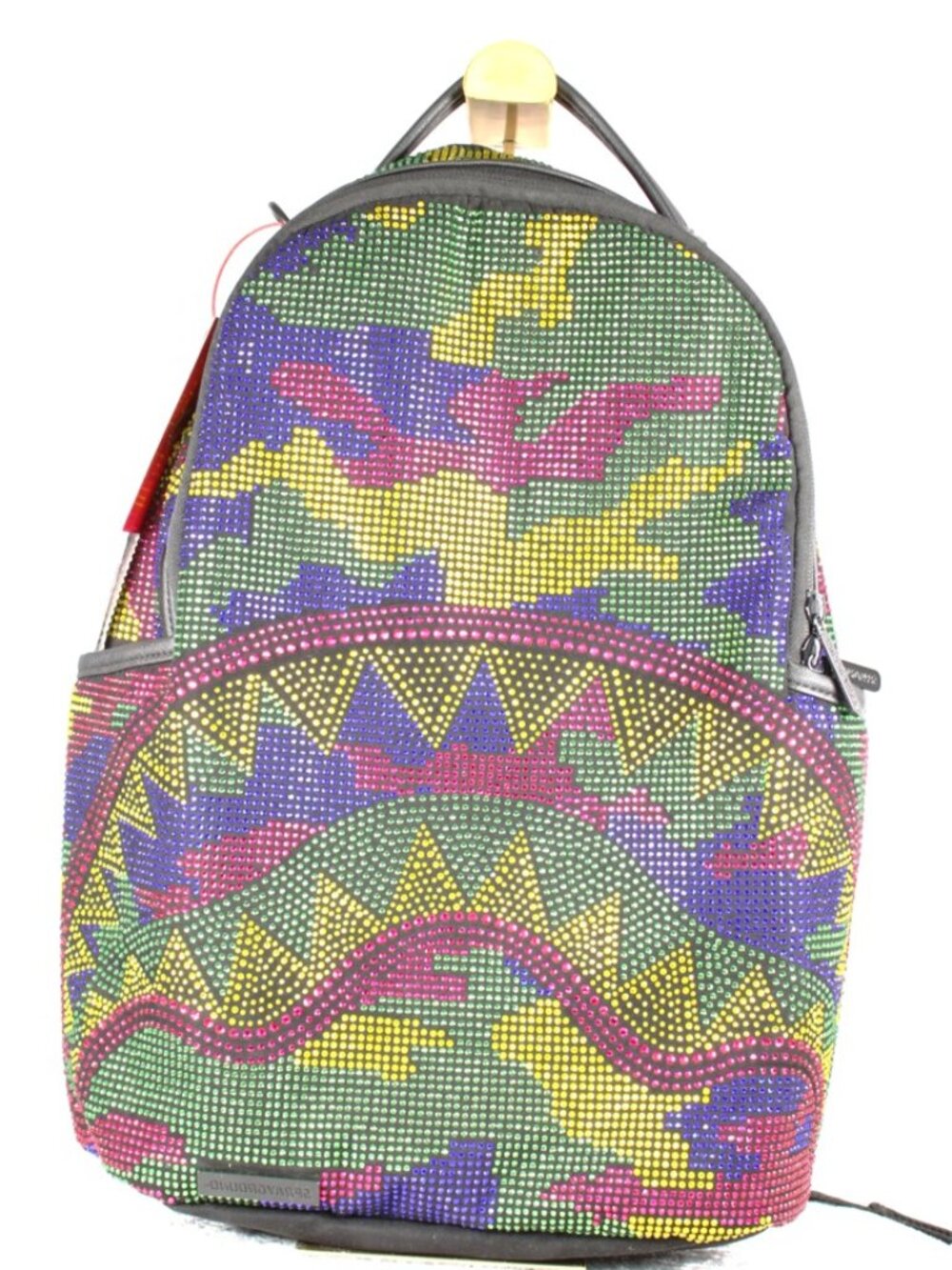 Sprayground Limited Edition Rhinestone Multicolor Backpack Rare